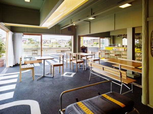 24 konsep desain interior cafe minimalis vintage, outdoor 