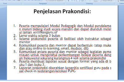  wajib melakukan prakondisl untuk mengkaji dan mengerjakan latihan soal Ini Penjelasan Tahap Prakondisi Sergur Tahun 2017