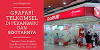 Daftar Lokasi GraPARI Telkomsel Di Pekanbaru Dan Sekitarnya