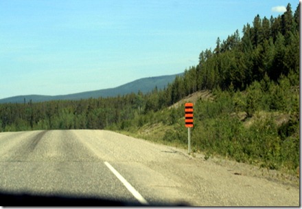 rough gravel road ahead