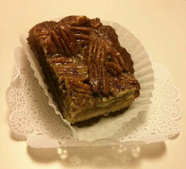 gluten free pecan bar