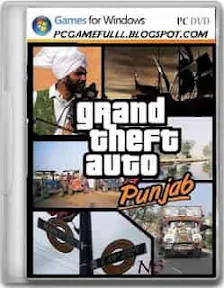 Grand Theft Auto GTA Punjab Game Cover