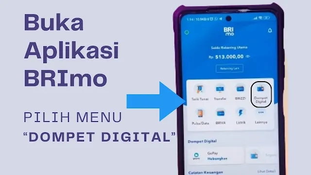 Top Up Gopay Brimo