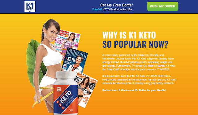 K1 Keto [Benefits OR NoT] - Legitimate Weight Loss Pill To Supports Natural Weight Loss