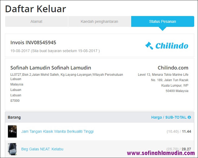 Tips Membeli atau Membida Barangan di CHILINDO dengan Harga yang Murah dan Berbaloi - Chilindo Malaysia - Sofinah Lamudin