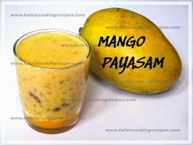 Delicious Mango and Sago Kheer | Mambalam Javarisi Payasam Recipe