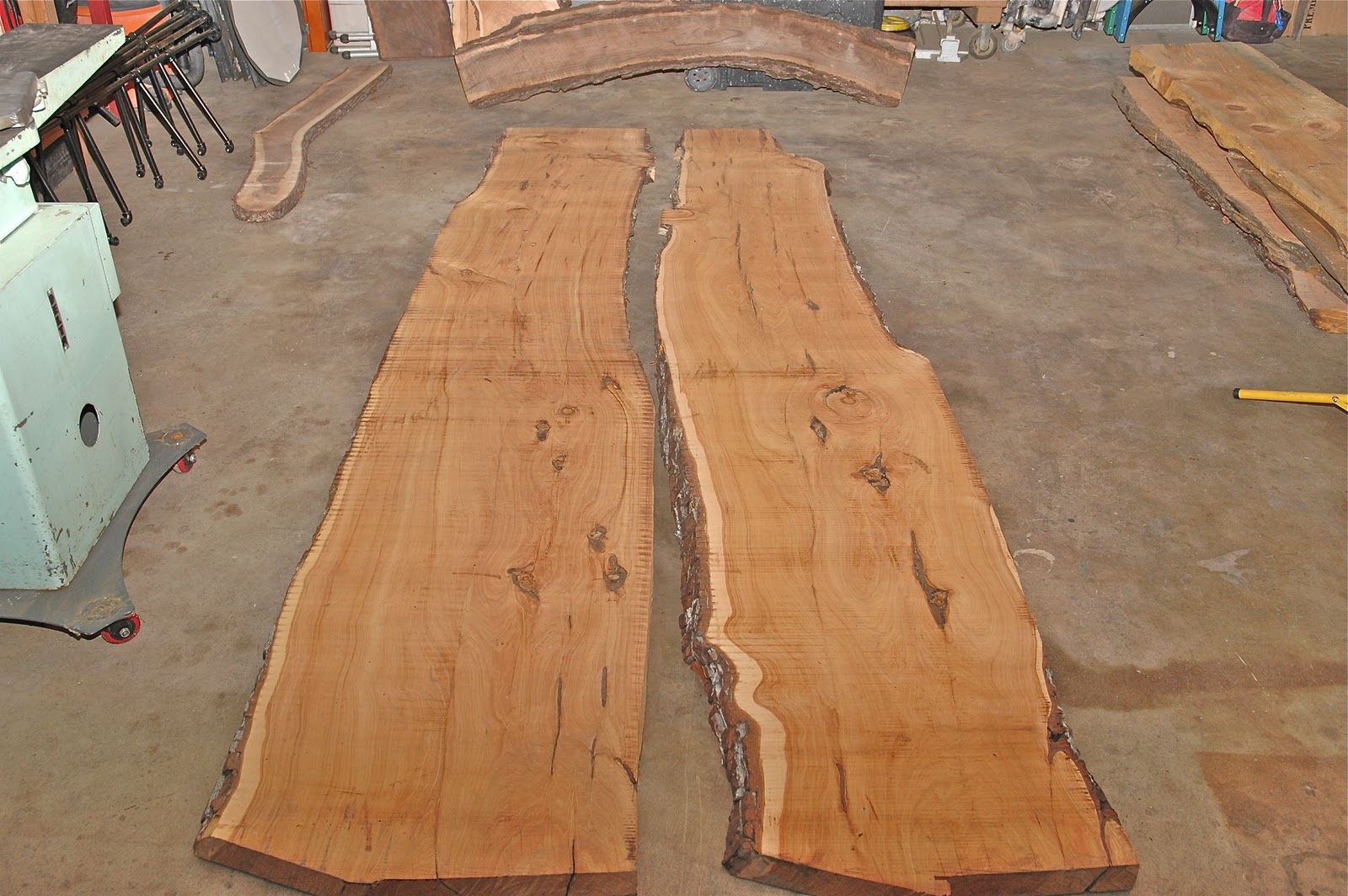 working with wood slabs
