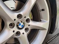 BMW E92 Style 230 Twist alloy wheel with EBC grooved disc