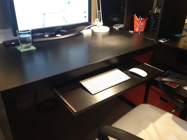 keyboard tray for IKEA expedit desk