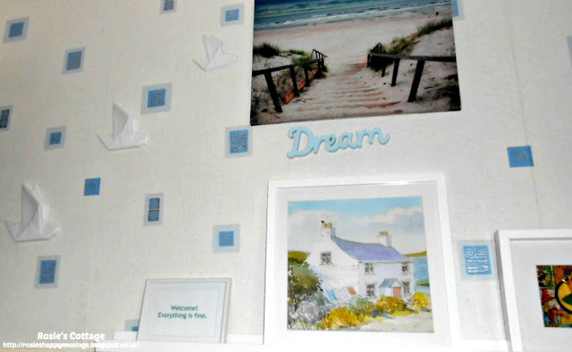 How I de-stress and find my calm: This is my calm wall...