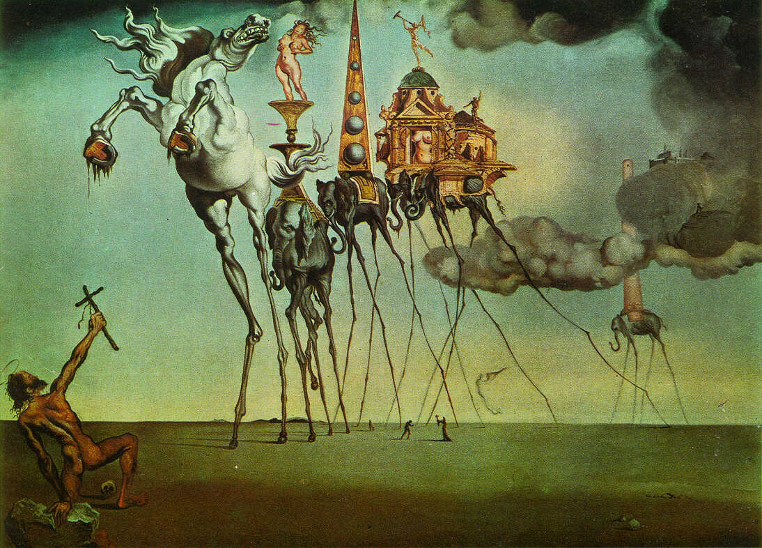 salvador dali elephant