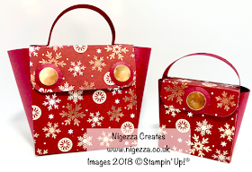 Joyous Noel gift bags from Stampin Up