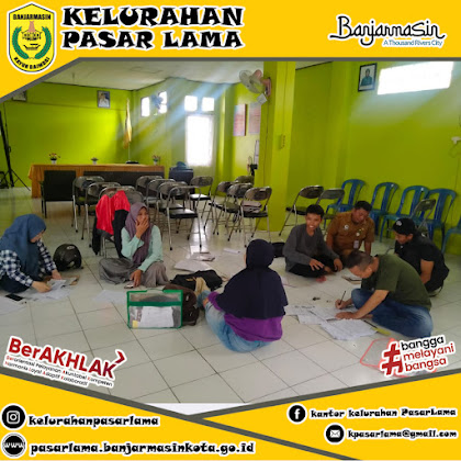 Memantau Kegiatan PPS di Kelurahan Pasar Lama