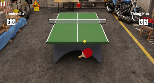 Game Virtual Table Tennis