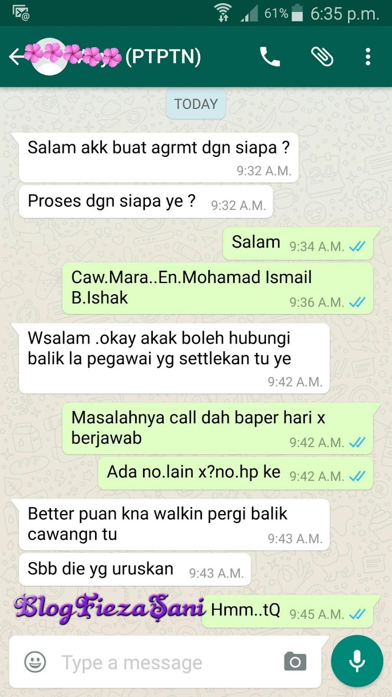 PTPTN..Kenapa Susah Sangat Nak Contact