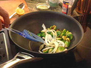 Healthy Sautéed Brussels Sprouts with Lemon &amp; Capers