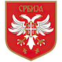 Escudo de selección de fútbol de Serbia