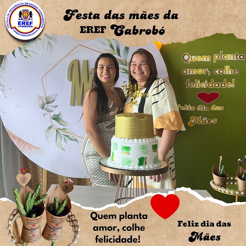  Festa do dia das mães da EREF Cabrobó