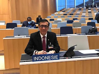 Menkumham Yasonna Laoly Kembali Tegaskan Kesiapan Indonesia Jadi Tuan Rumah Konferensi Perjanjian Hukum Desain Dunia
