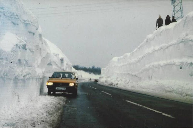 Fotografías de la gran tormenta de nieve de 1978 en Alemania