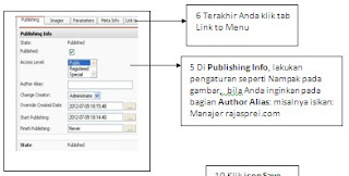 Cara membuat situs dengan joomla, menonaktifkan menu tertentu di joomla.