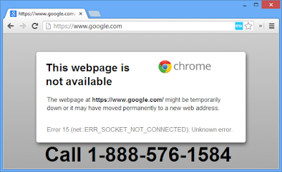 Google Chrome not working