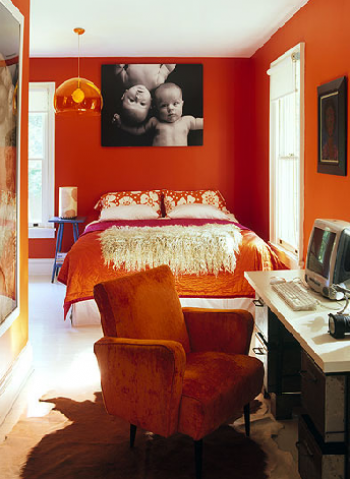 DORMITORIOS NARANJAS ORANGE BEDROOMS by dormitorios.blogspot.com