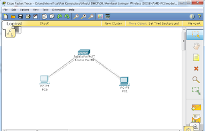 5. Membuat Jaringan Wireless