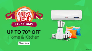 Amazon Great Indian Sale Offers 11-14 May 2017