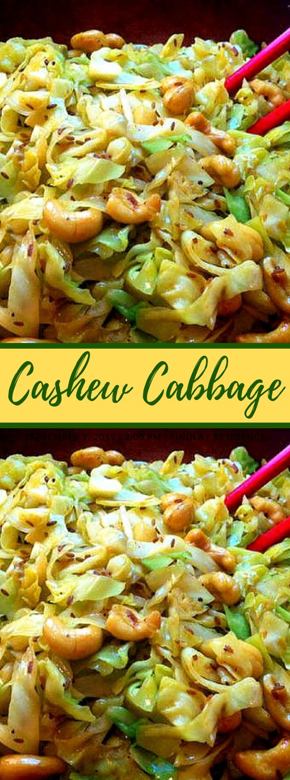 Cashew Cabbage #vegetarian #salads