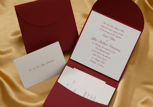 The Purple Mermaid offers the most unique stylish wedding invitations 