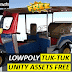 Lowpoly Tuk-Tuk Vechicle Unity Assets Free