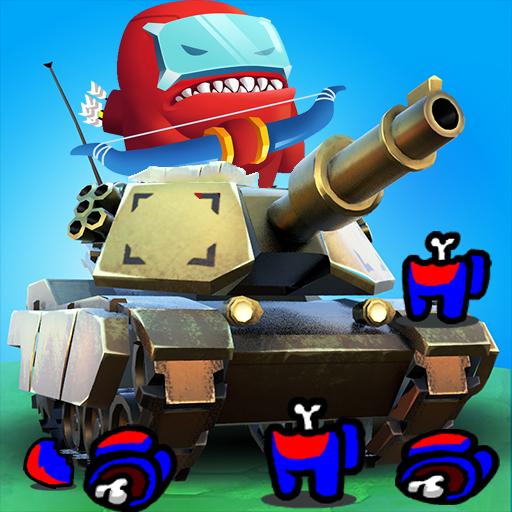 Armored Aces Among Imposter – Drive your tank and squash everything 