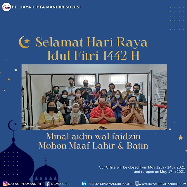 Selamat Hari Raya Idul Fitri 1 Syawal 1442 H 