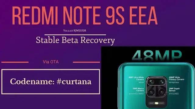 Redmi Note 9S EEA V12.5.2.0 firmware