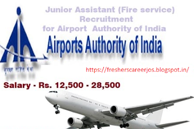 Airports Authority of India Recruitment 2017 for Junior Assistant