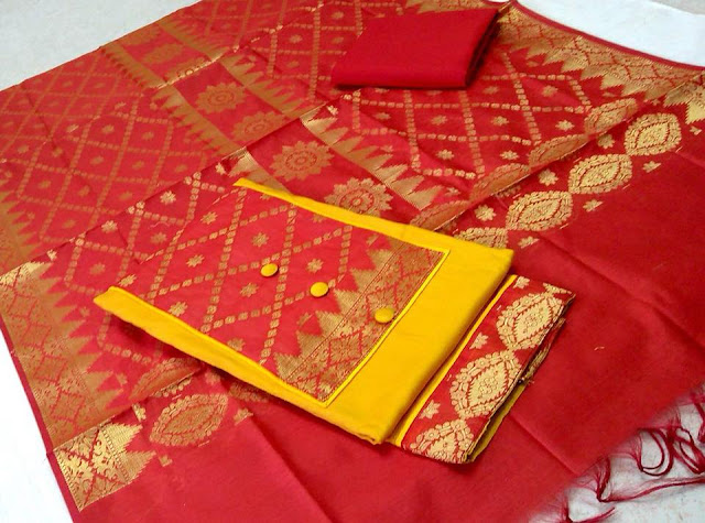 Banarsi Silk Dress 