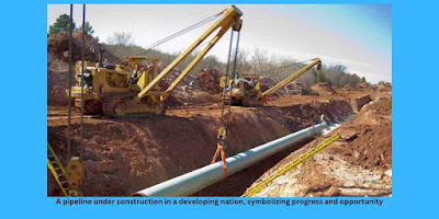 Pipeline construction, developing nations, energy access, economic development