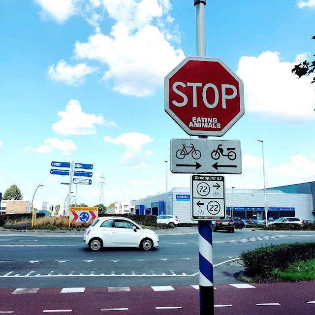 Gepimpt verkeersbord, Nijmegen