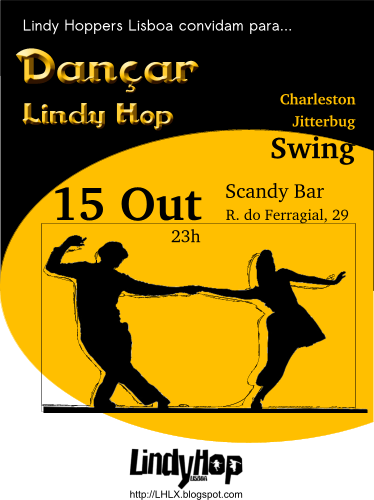 Festa Lindy Hop 2010-10-15 no Scandy Bar, 23h