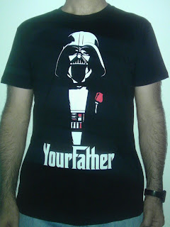 128 - your father darth vader t-shirt