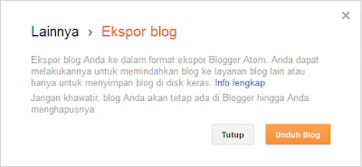 Memindahkan Seluruh Postingan Blog Ke Blog Lain