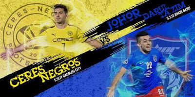 Live Streaming Ceres Negros vs JDT FC AFC Cup 31 Mei 2017