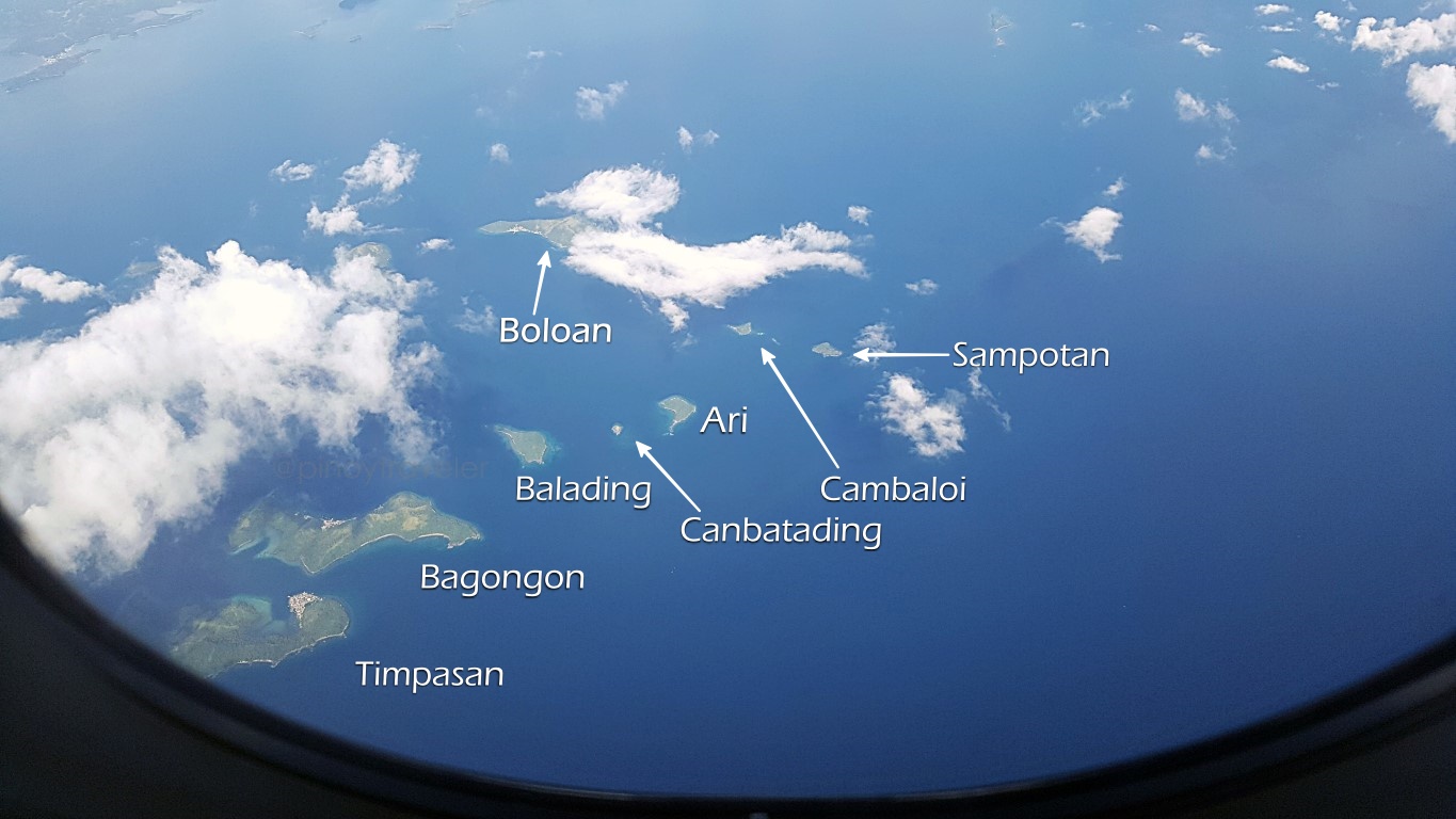 aerial view of sierra islands, catbalogan samar