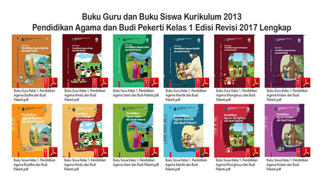 Buku Guru dan Siswa Agama KK-2013 Kelas 1 SD