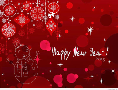 Merry Christmas & Happy New Year 2015 Wallpaper