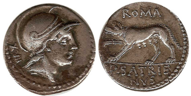 Monedas de la antigua Roma y propiedad