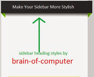 Best Widget To Make Your Sidebar Header More Stylish