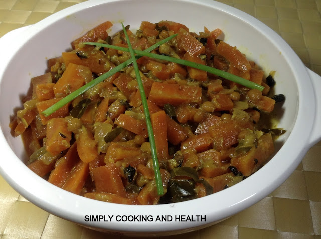Carrot mild curry