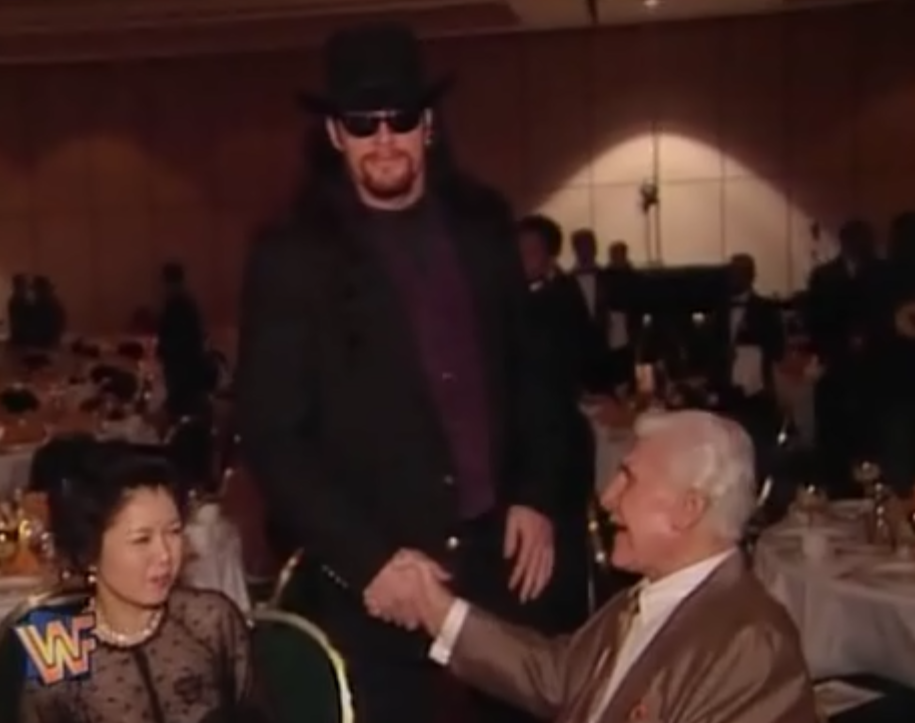 WWF / WWE - King of the Ring 1995 - The Undertaker at the 1995 Hall of Fame